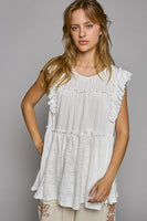 Tunic Top w/ Ruffles