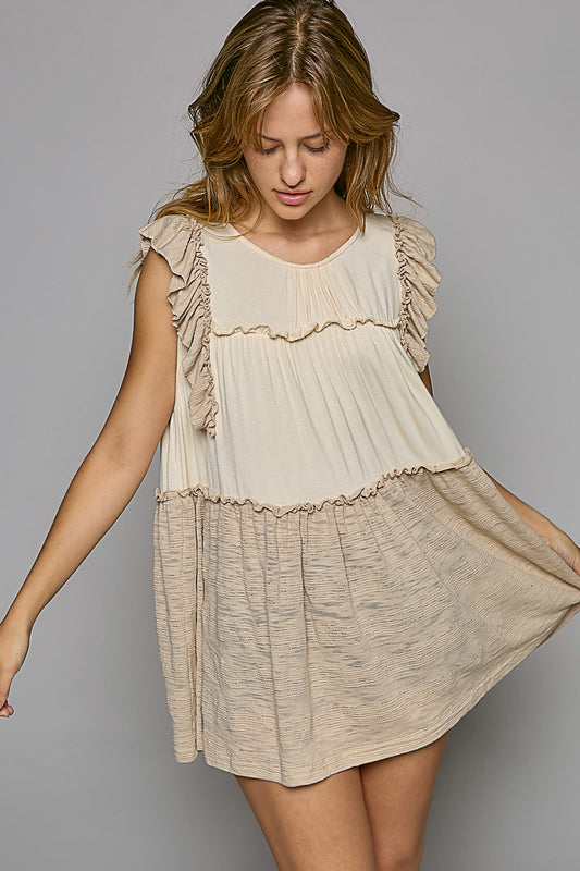 Tunic Top w/ Ruffles