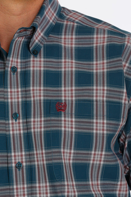Men's S/S Plaid Shirt