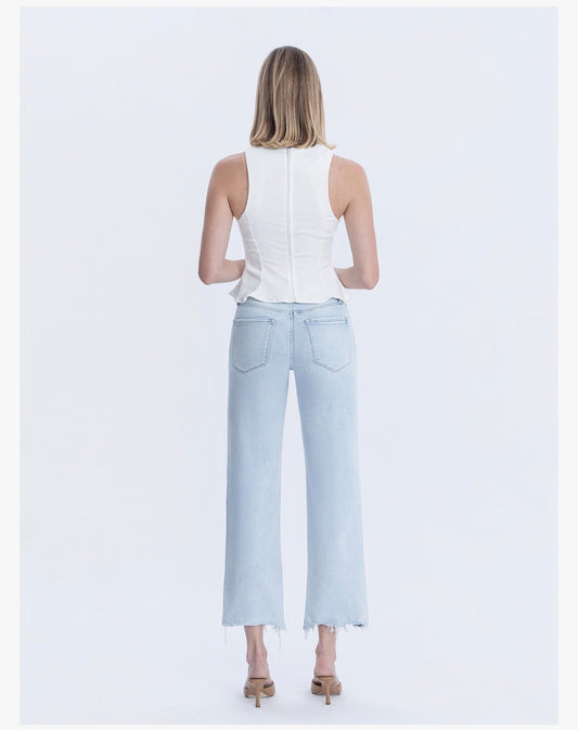 High Rise Slim Wide