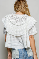 Ivory Lace Poncho