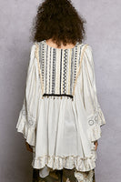 Poncho V-neck Style Top