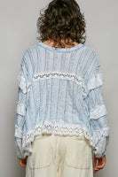 Ivory Lace Poncho