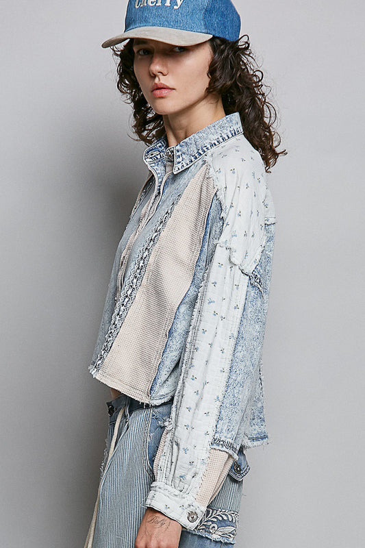 L/S Balloon Fit Jacket Top