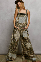 Leopard Oversized Overalls