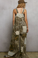 Leopard Oversized Overalls