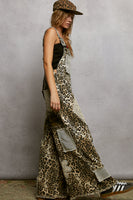 Leopard Oversized Overalls