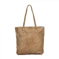 Cocoa Leather Hairon Bag