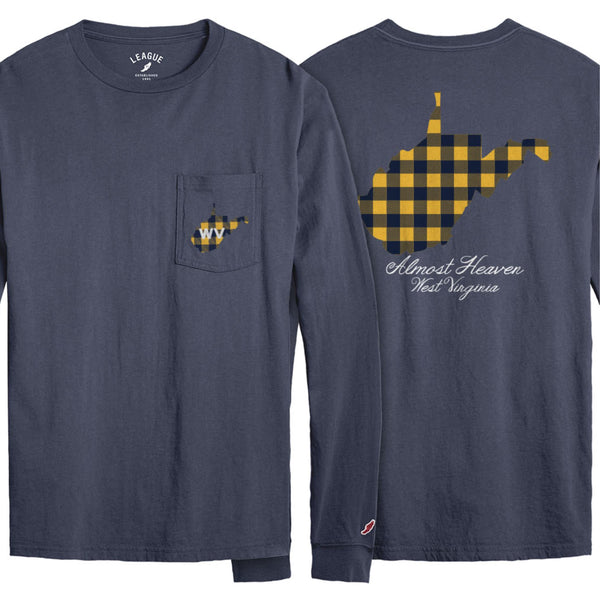 WV Plaid Almost Heaven Long Sleeve