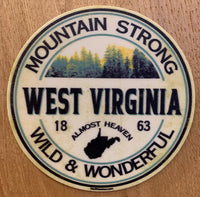 WV Mountain Strong Sticker
