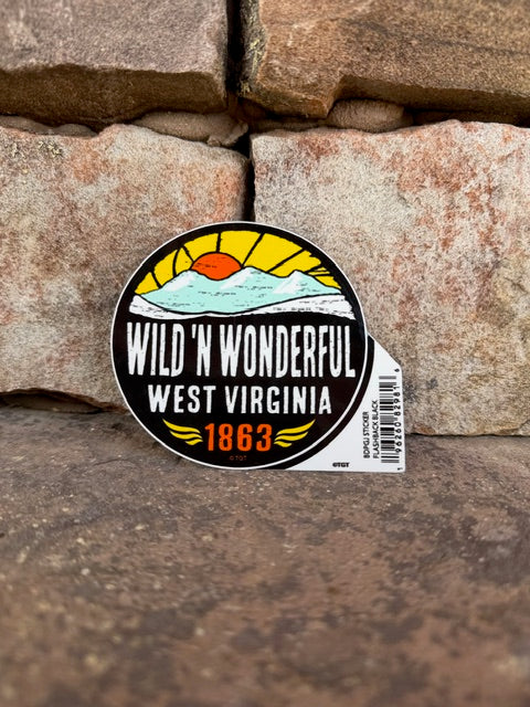 Wild N' Wonderful w/ Sunset Sticker