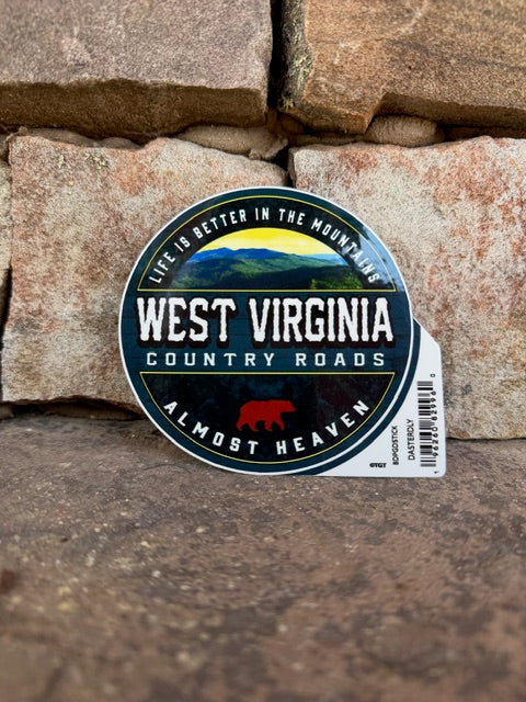 Life Is Better in the MTNS Sticker