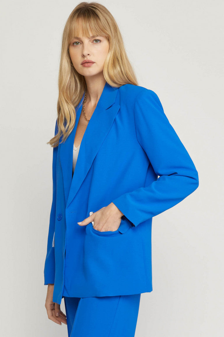 Single Button Blazer