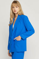 Single Button Blazer
