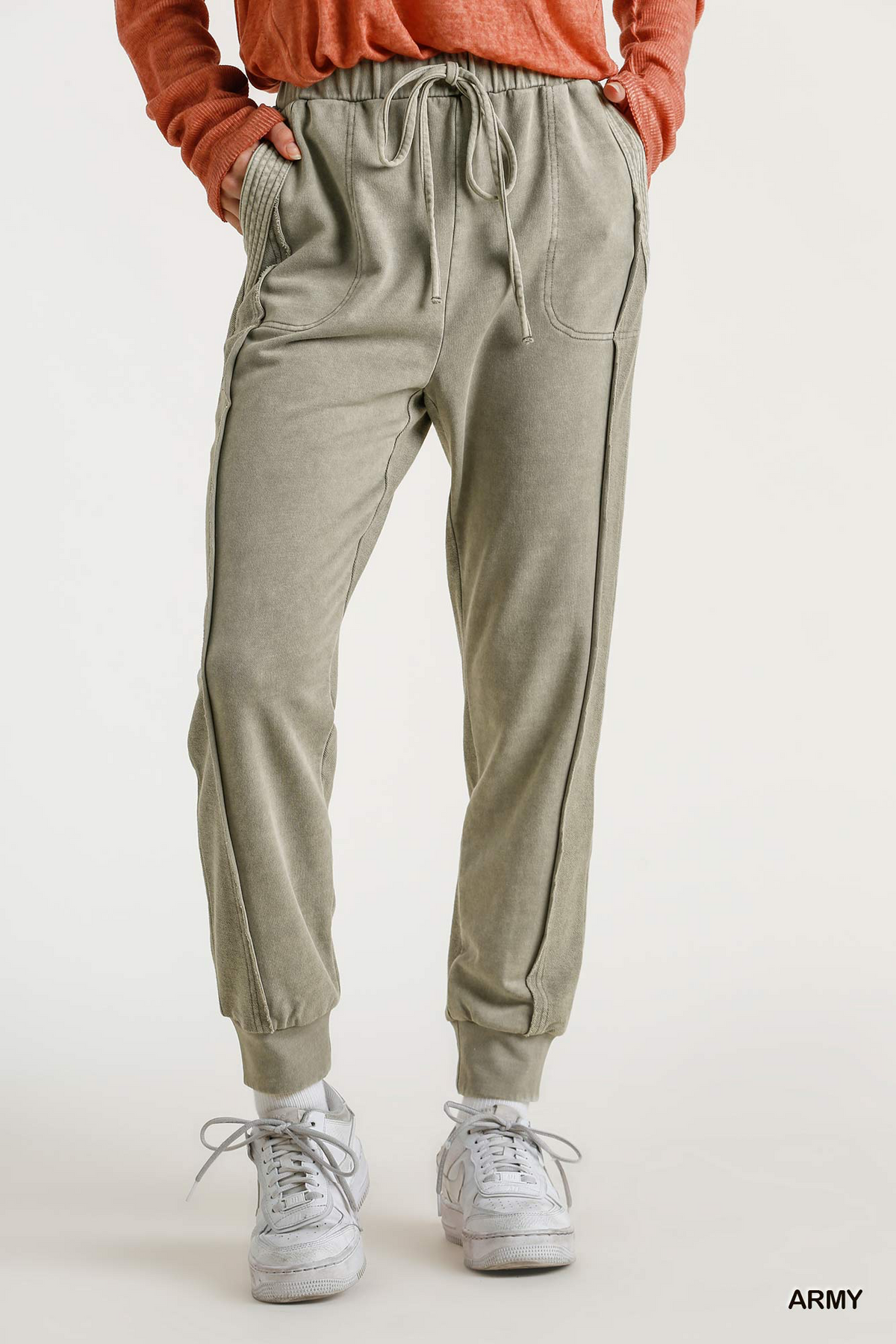 Mineral Wash French Terry Joggers