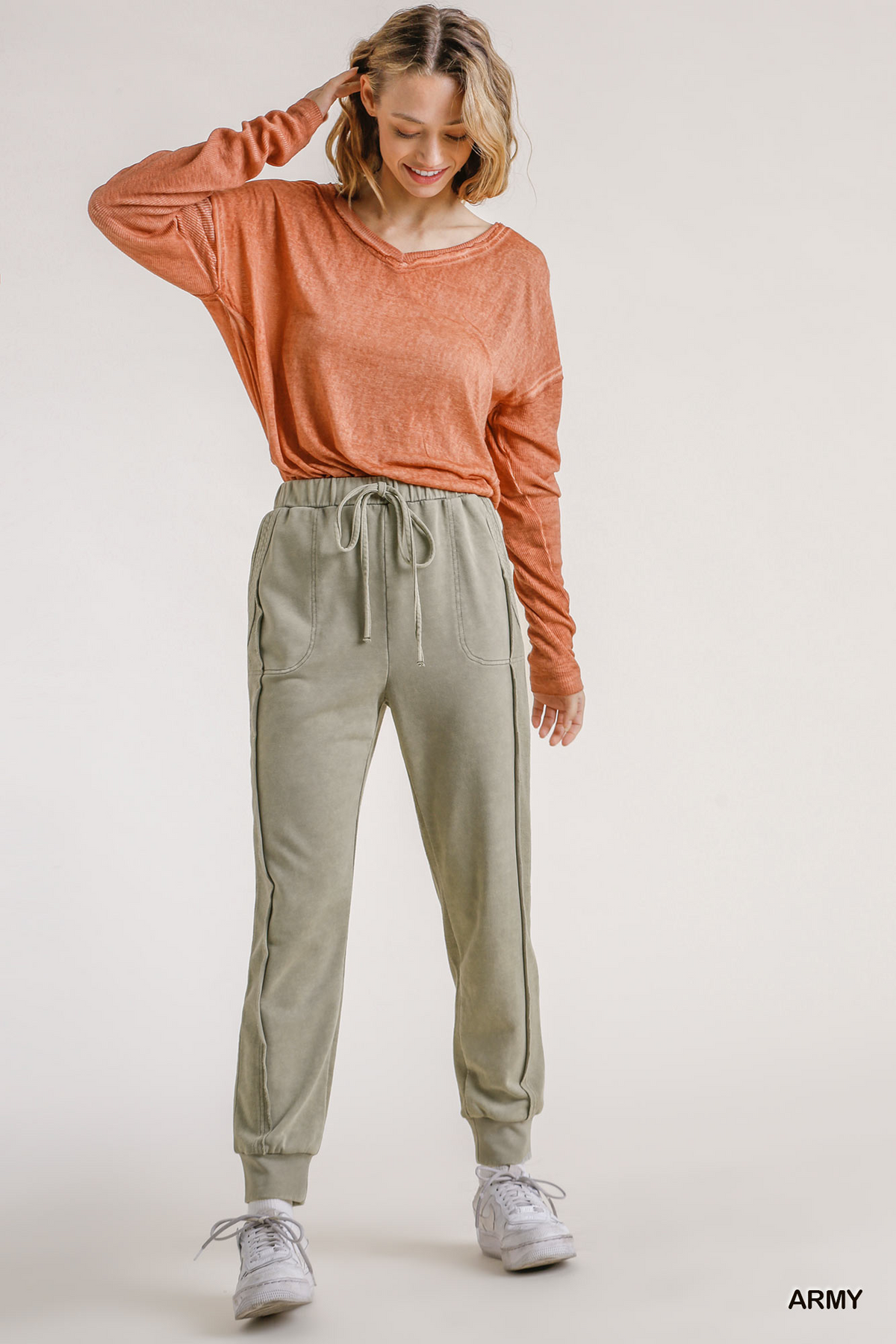 Mineral Wash French Terry Joggers