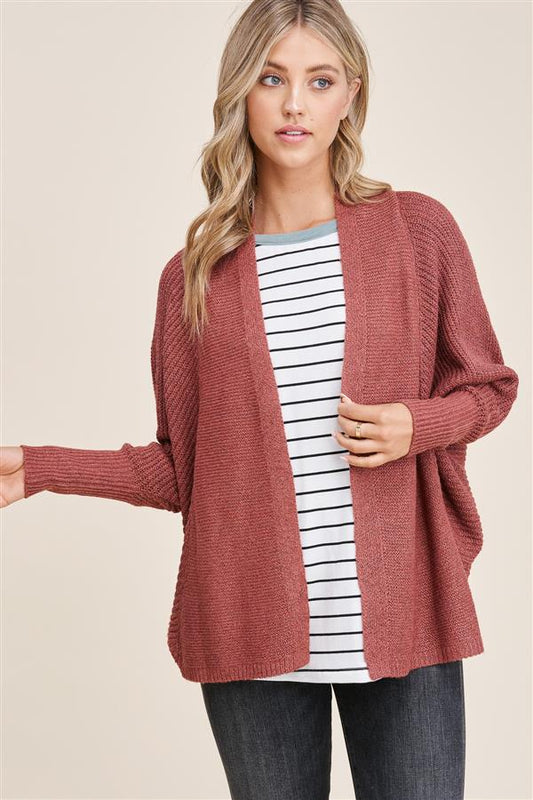 Dolman Sleeve Cardigan