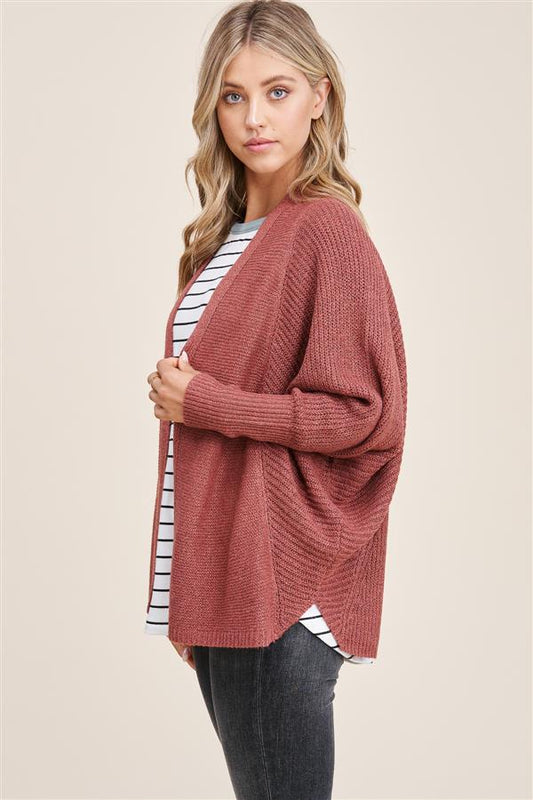 Dolman Sleeve Cardigan