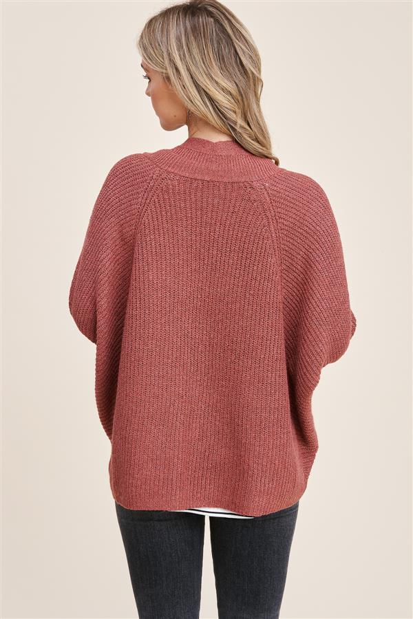 Dolman Sleeve Cardigan