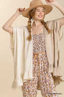 Snow Washed Two Tone Kimono
