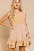 Babydoll Ruffle Sleeveless Dress

