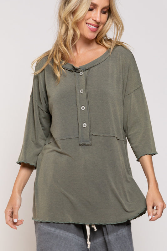 Never Felt So Soft Button Top