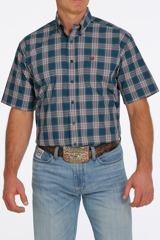 Men's S/S Plaid Shirt