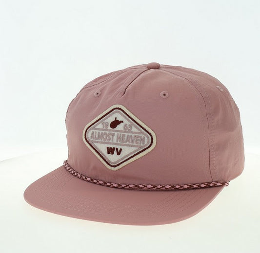 Almost Heaven WV Stripe Diamond Hat