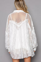 Baloon SlV Crochet Patch w/ Pearl Detail
