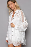 Baloon SlV Crochet Patch w/ Pearl Detail
