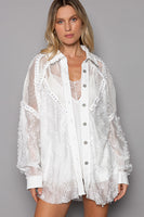 Baloon SlV Crochet Patch w/ Pearl Detail
