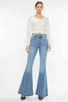 Frayed Hem Flare Jean
