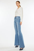 Frayed Hem Flare Jean
