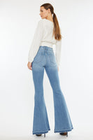 Frayed Hem Flare Jean
