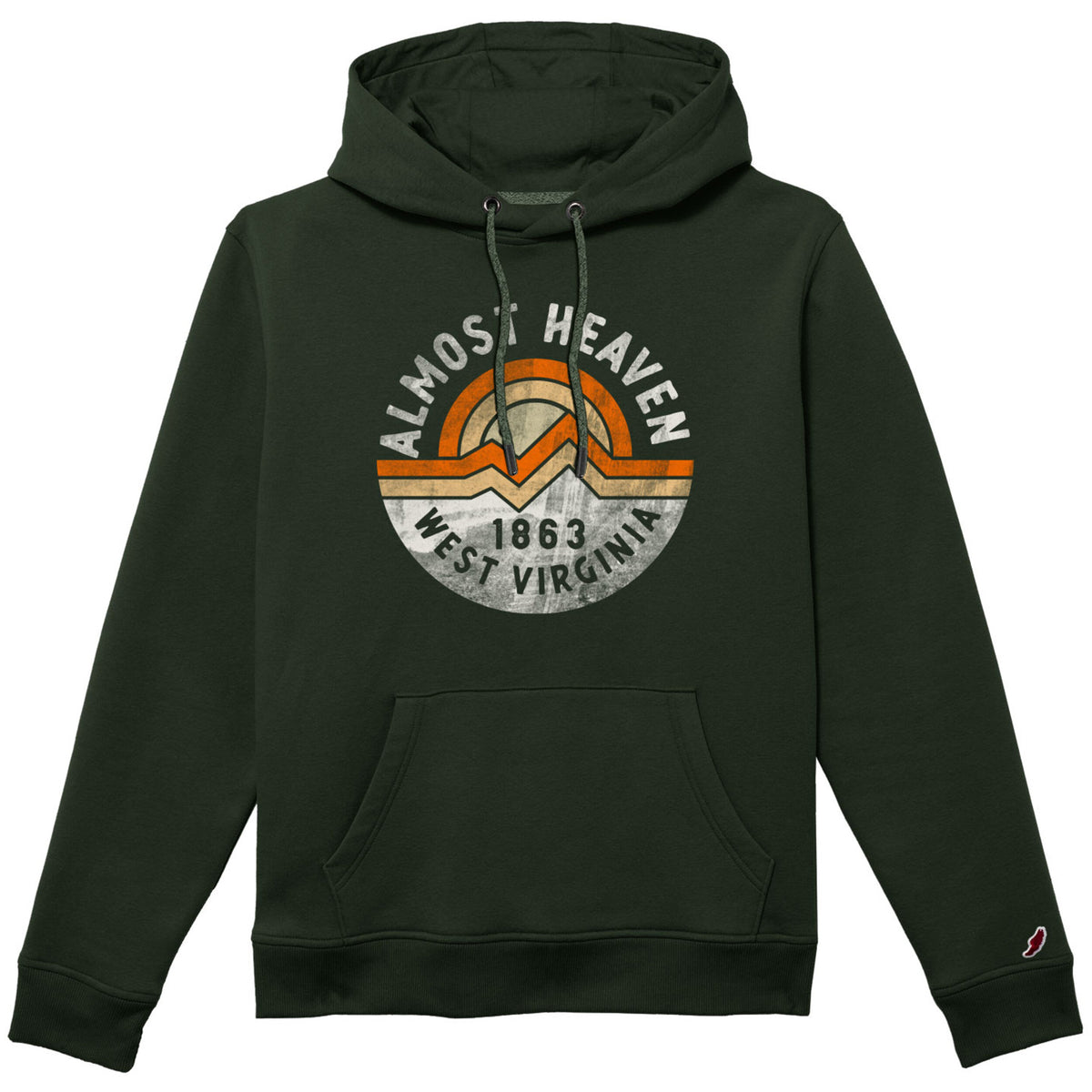 Almost Heaven Old School Hoodie