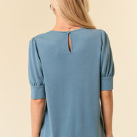 Puff Sleeve Modal Top