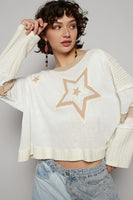 Star Shaped Patch-Work Top
