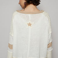 Star Shaped Patch-Work Top