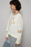 Star Shaped Patch-Work Top
