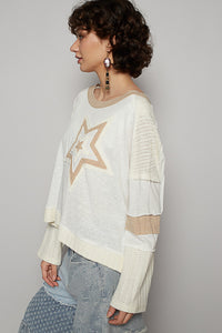 Star Shaped Patch-Work Top