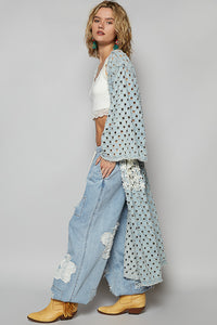 L/S Roomy Fit Kimono