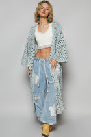 L/S Roomy Fit Kimono
