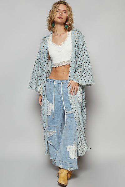 L/S Roomy Fit Kimono