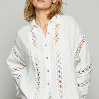 Balloon Sleve DBL Gauze Relaxed Shirt