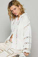 Balloon Sleve DBL Gauze Relaxed Shirt
