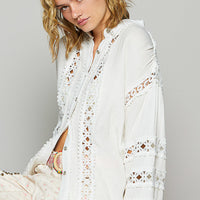 Balloon Sleve DBL Gauze Relaxed Shirt