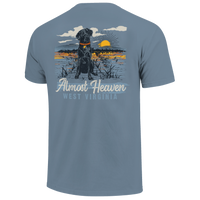 Almost Heaven Dog On Dock Tshirt
