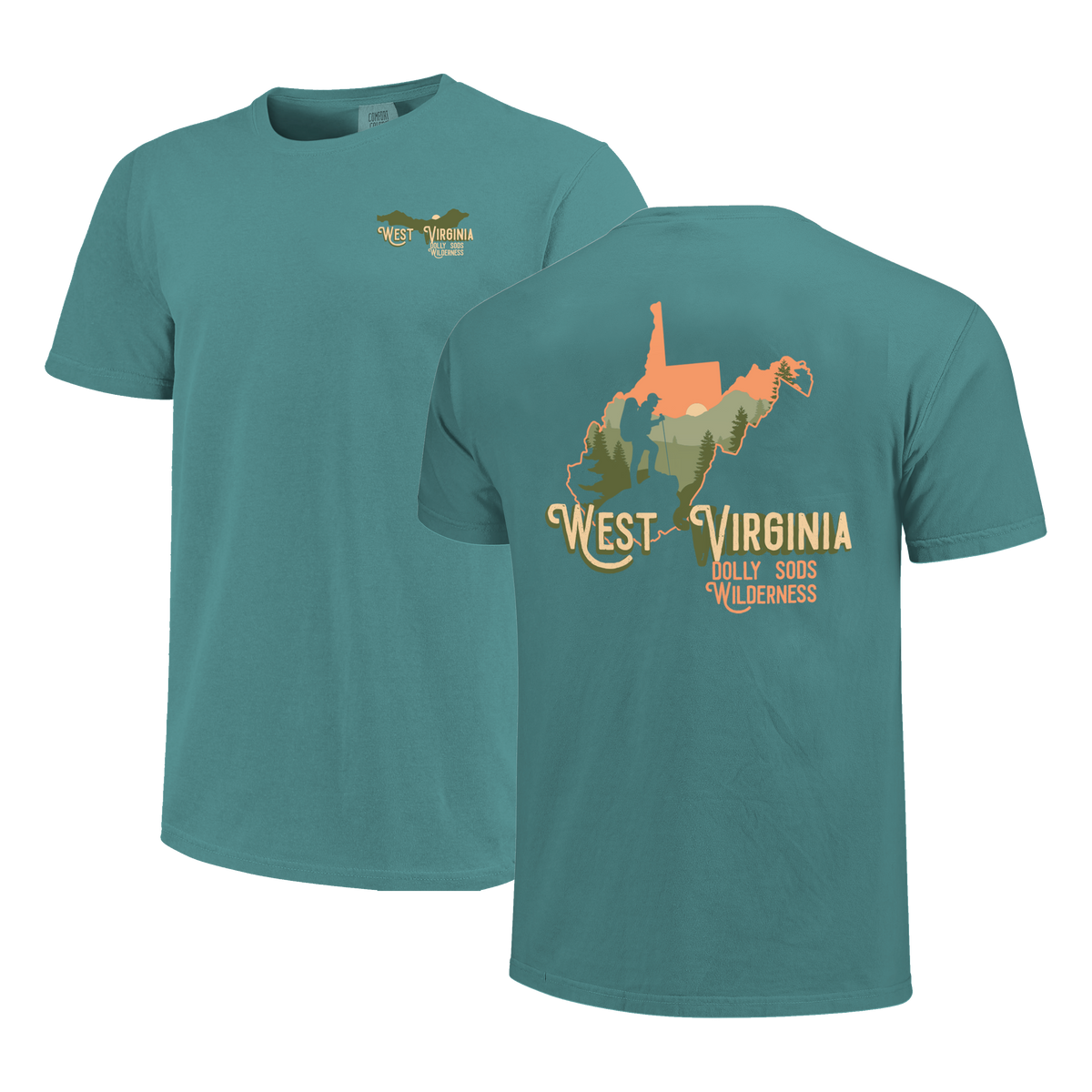 Dolly Sods Hike Sunset Tshirt