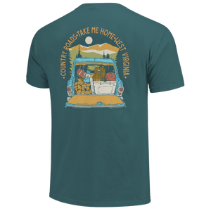 Country Roads Pack the Back Tshirt