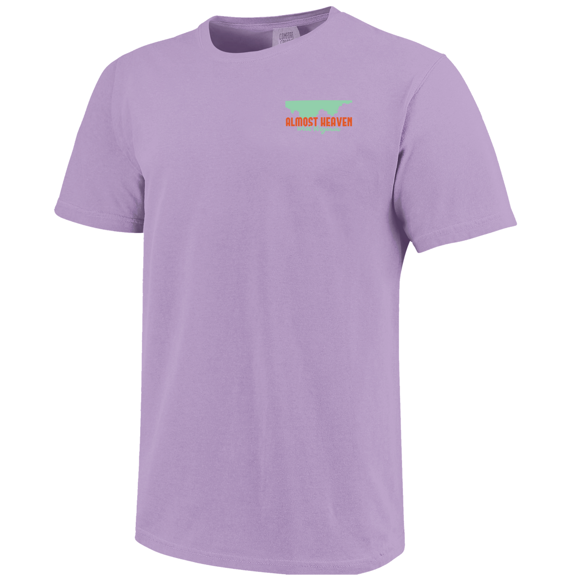 Almost Heaven Wildflowers/ mtns tee